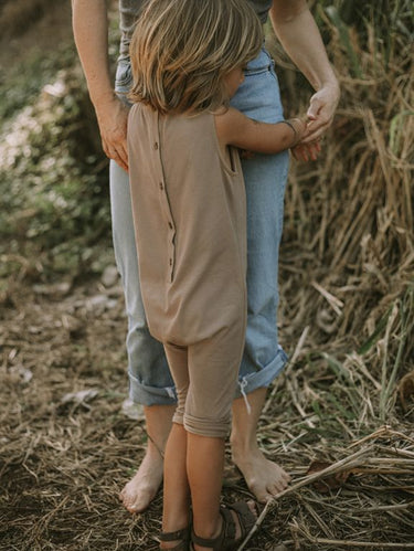 The Simple Folk Go-to Playsuit, Mushroom